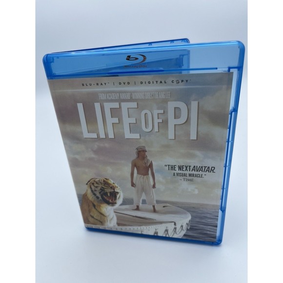 Life of Pi Blu-ray DVD Digital Copy 2013 2-Disc Set Like New Condition Oscar Win - Picture 1 of 5
